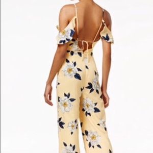 Floral off the shoulder jumper